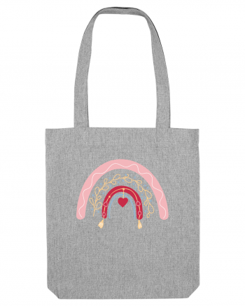 Valentine Rainbow  Heather Grey