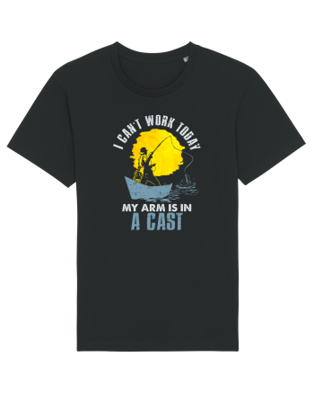 I can't work today Black