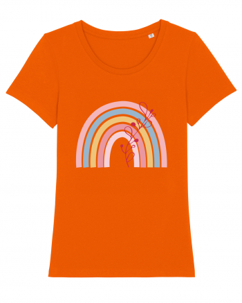 Valentine Rainbow  Bright Orange