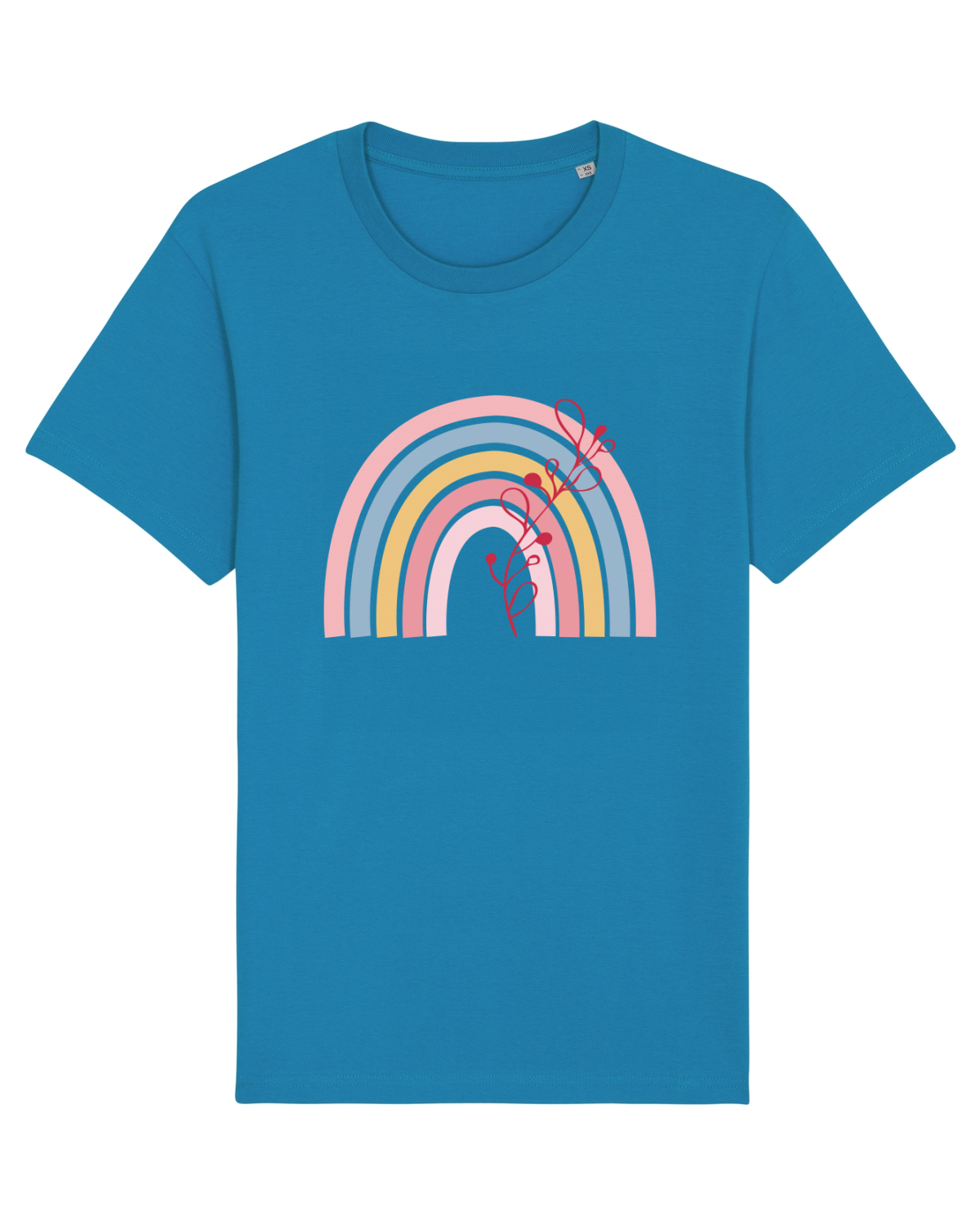 Tricou mânecă scurtă Unisex Rocker Azur