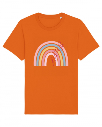 Valentine Rainbow  Bright Orange