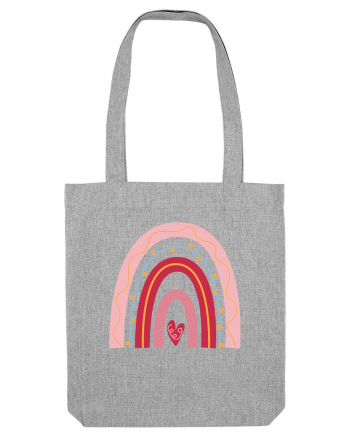 Valentine Rainbow  Heather Grey