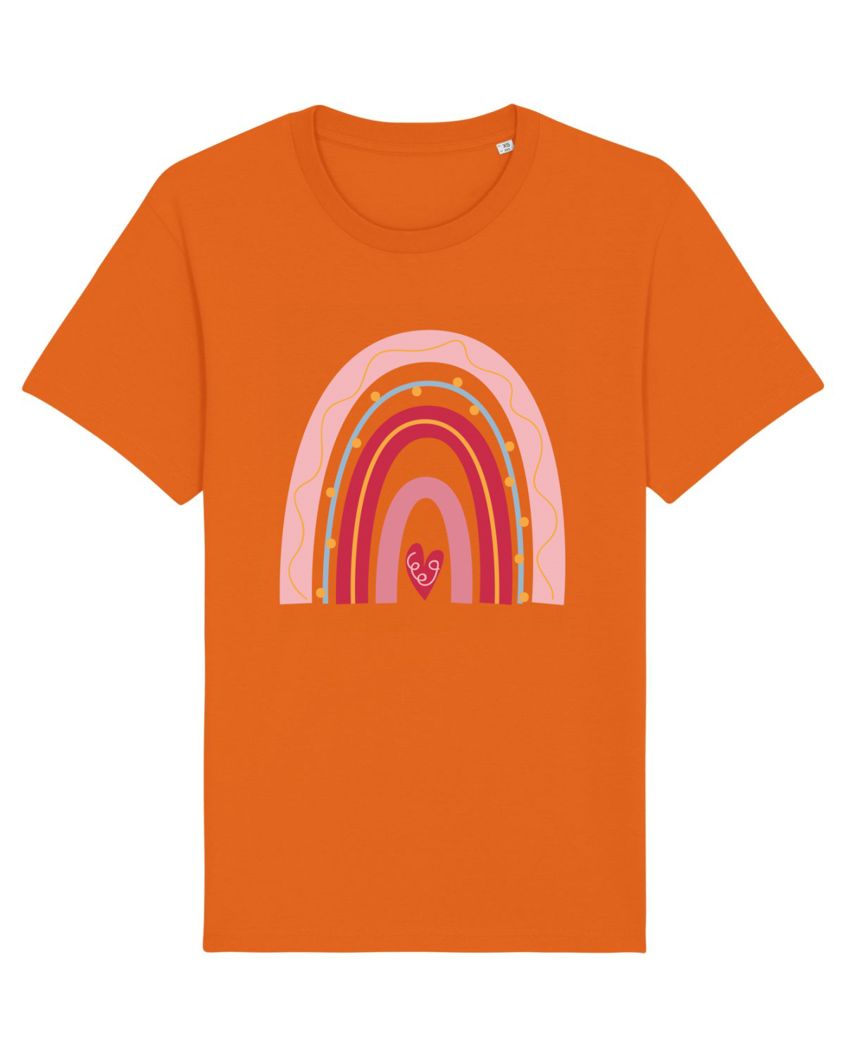 Tricou mânecă scurtă Unisex Rocker Bright Orange