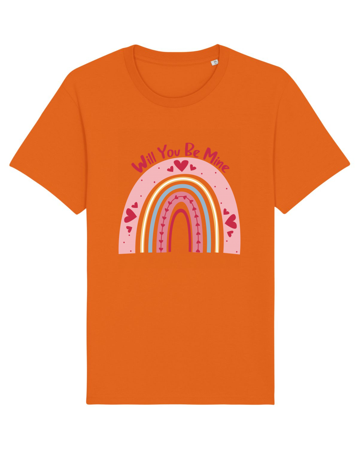 Tricou mânecă scurtă Unisex Rocker Bright Orange