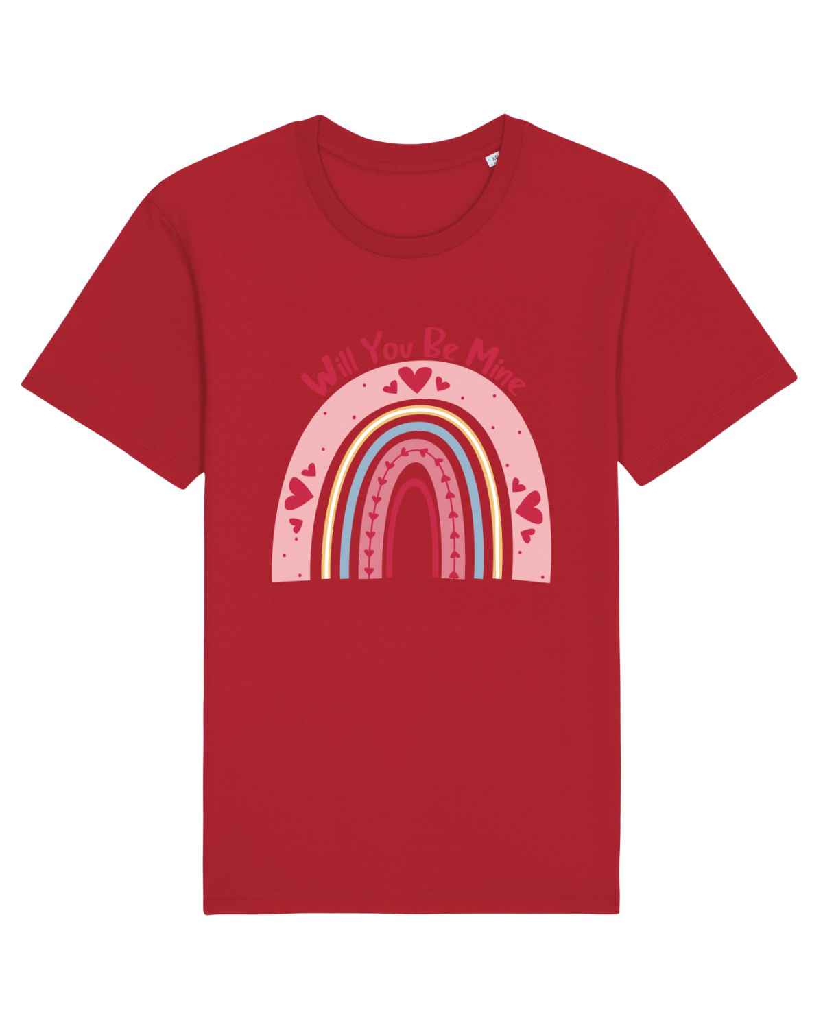 Tricou mânecă scurtă Unisex Rocker Red