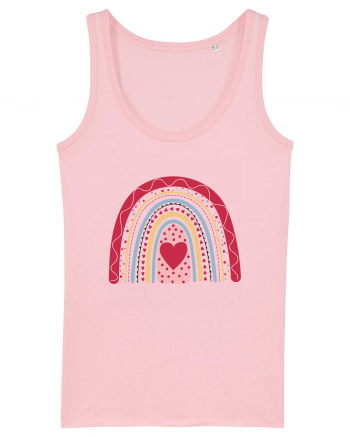 XOXO Valentine Rainbow Cotton Pink