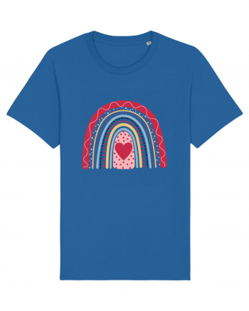 XOXO Valentine Rainbow Royal Blue