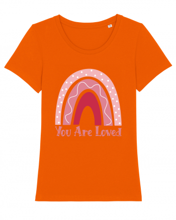 You Are Loved Bright Orange