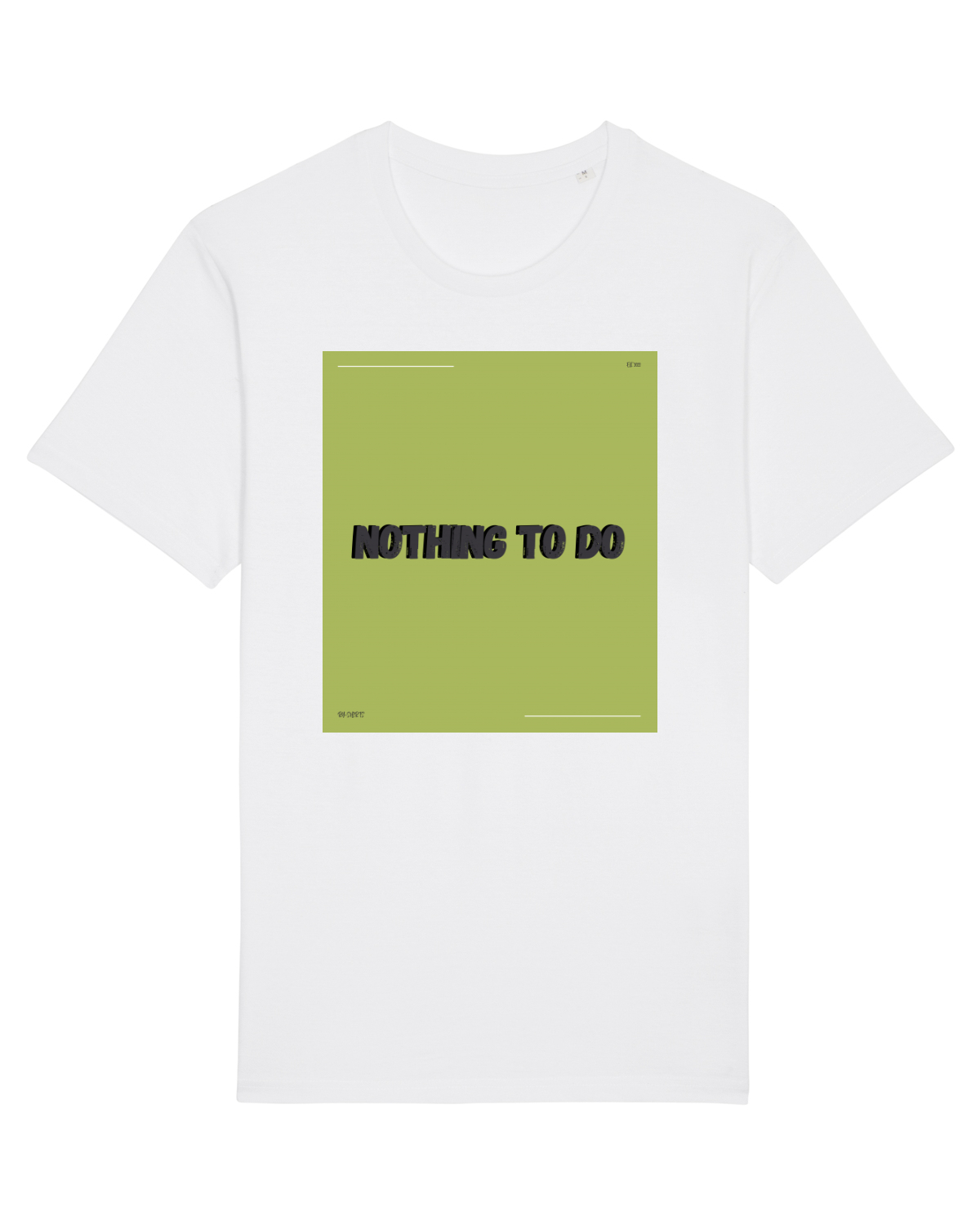 Tricou mânecă scurtă Unisex Rocker White