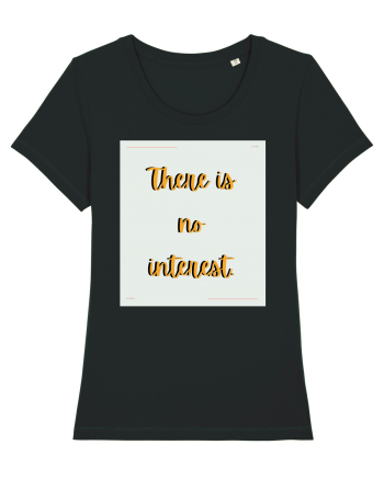 there is no interest6 Black