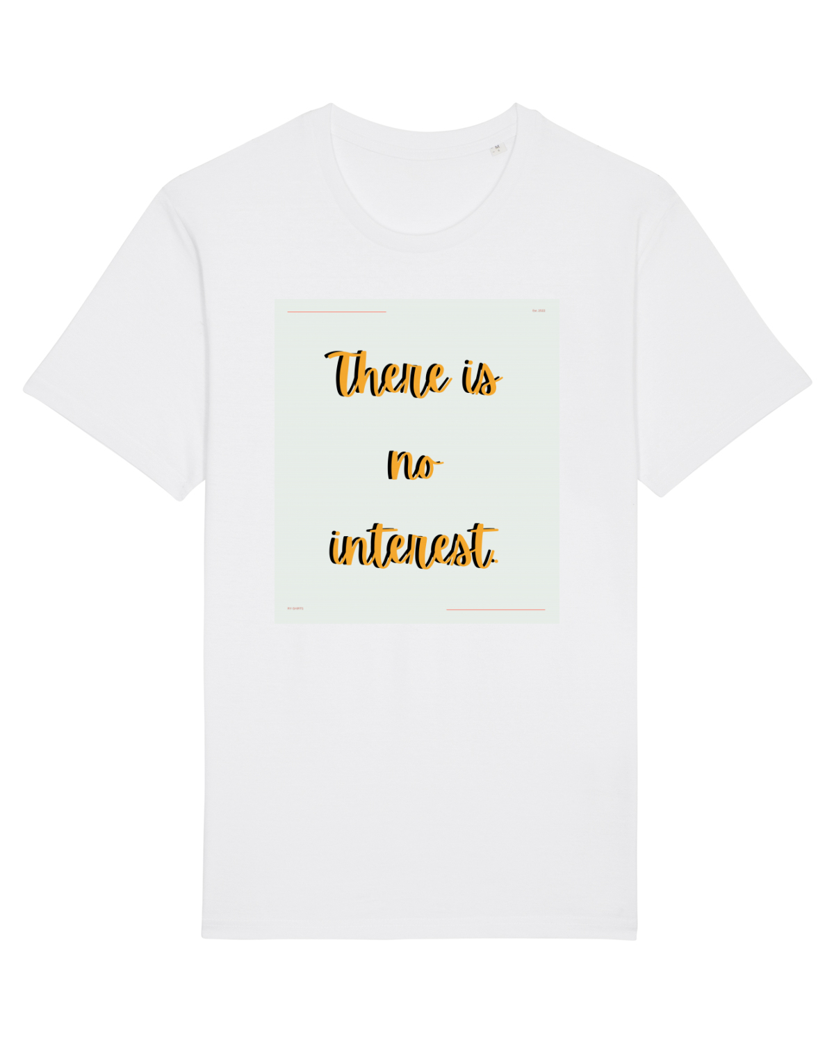 Tricou mânecă scurtă Unisex Rocker White