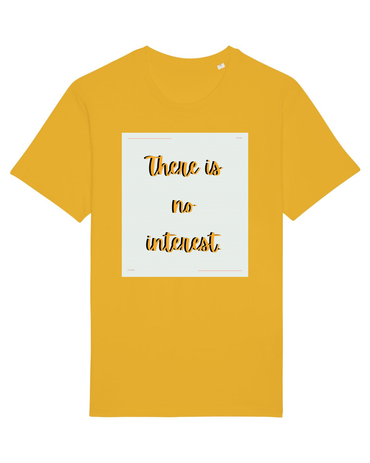 Tricou mânecă scurtă Unisex Rocker Spectra Yellow
