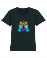 Petrecere Tricou mânecă scurtă guler V Bărbat Presenter
