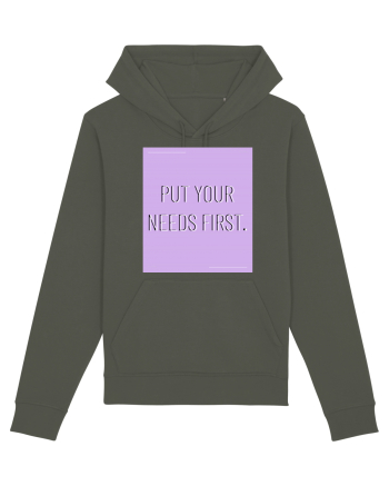 put your needs first7 Khaki