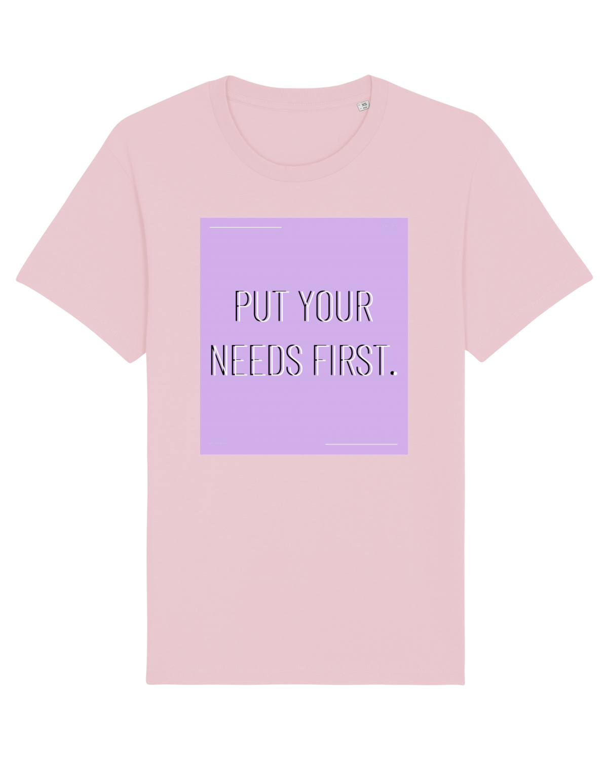 Tricou mânecă scurtă Unisex Rocker Cotton Pink