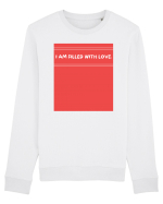 i am filled with love2 Bluză mânecă lungă Unisex Rise