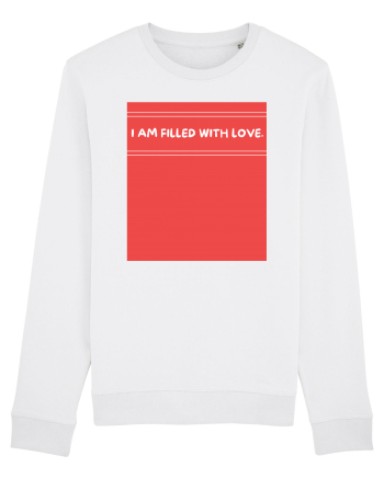 i am filled with love2 White