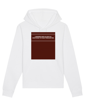 i unwind and allow all emotions to pass through me2 White