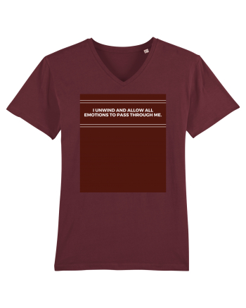 i unwind and allow all emotions to pass through me2 Burgundy