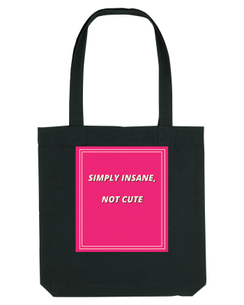 simply insane not cute7 Black