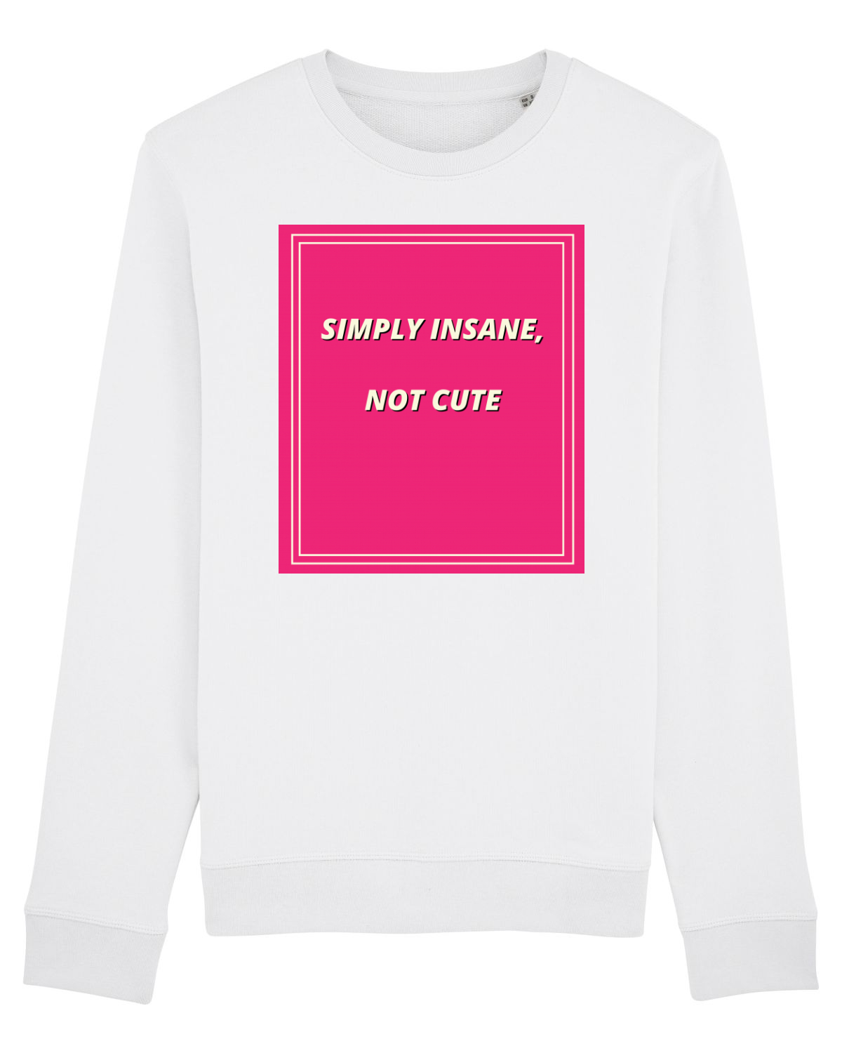 Bluză mânecă lungă Unisex Rise White