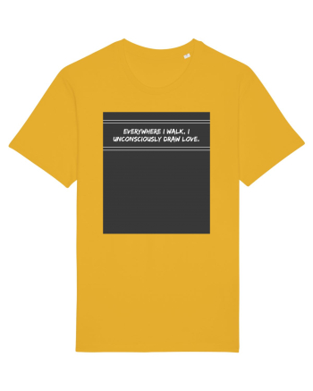 everywhere i walk i unconsciously draw love Spectra Yellow