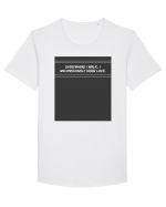 everywhere i walk i unconsciously draw love Tricou mânecă scurtă guler larg Bărbat Skater