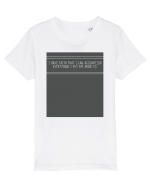 i have faith that i can accomplish everything i put my mind to Tricou mânecă scurtă  Copii Mini Creator