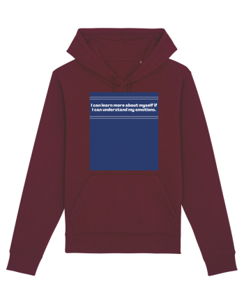 i can learn more about myself if i can understand my emotions2 Burgundy