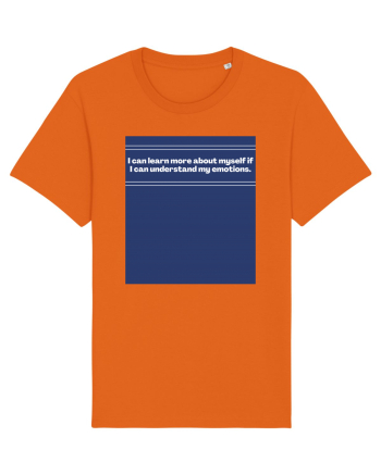 i can learn more about myself if i can understand my emotions2 Bright Orange