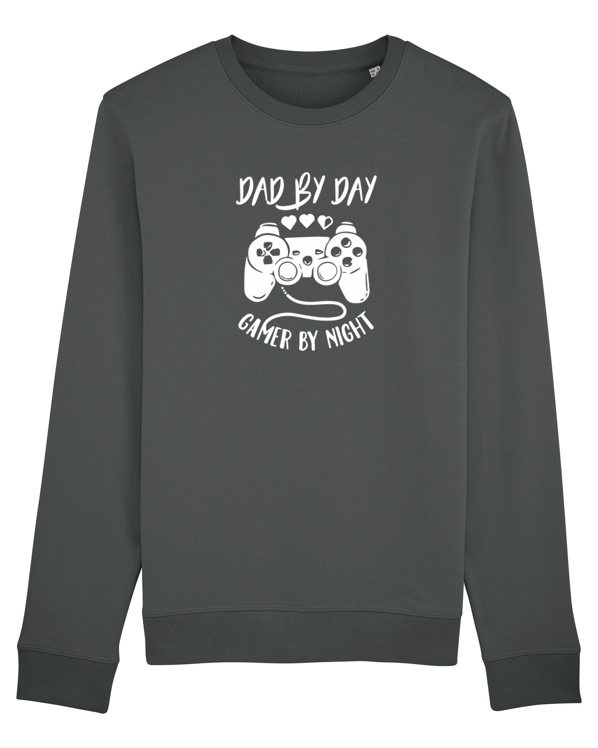 Bluză mânecă lungă Unisex Rise Anthracite