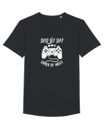 Gamer Dad Tricou mânecă scurtă guler larg Bărbat Skater