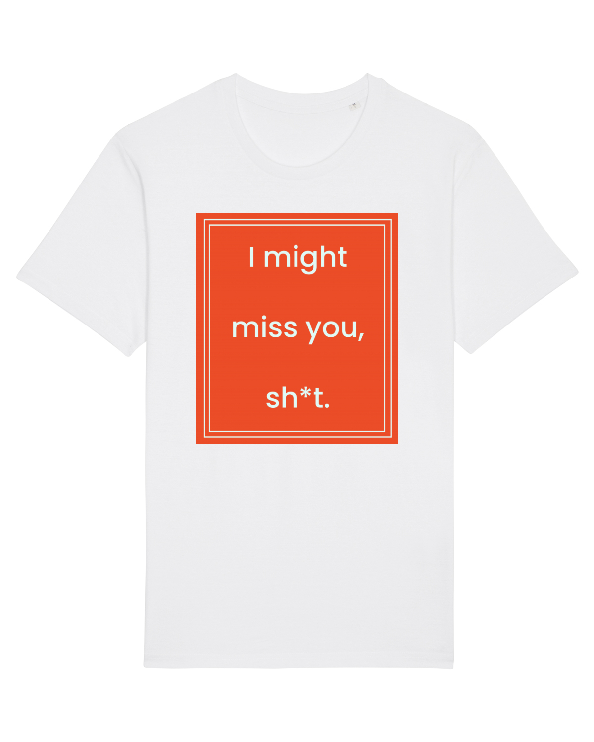 Tricou mânecă scurtă Unisex Rocker White