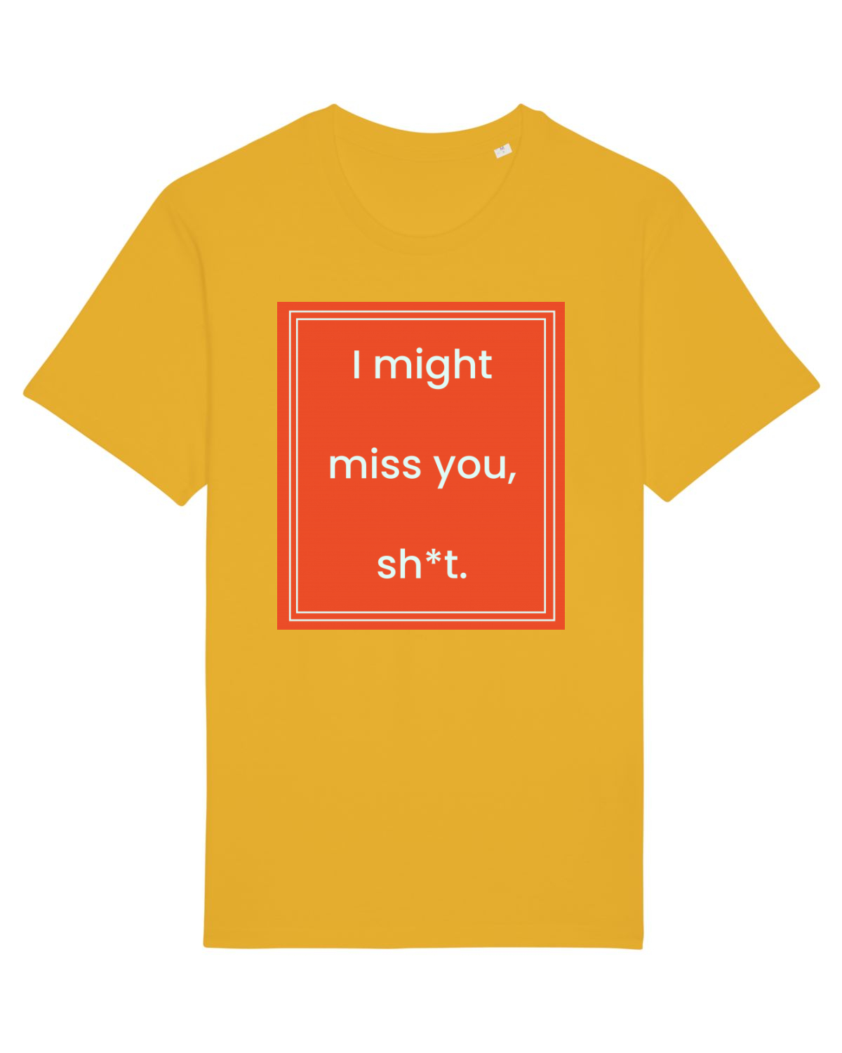 Tricou mânecă scurtă Unisex Rocker Spectra Yellow