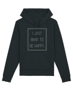 i just want to be happy7 Hanorac Unisex Drummer