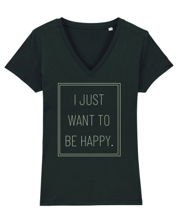 i just want to be happy7 Black