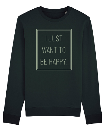 i just want to be happy7 Black