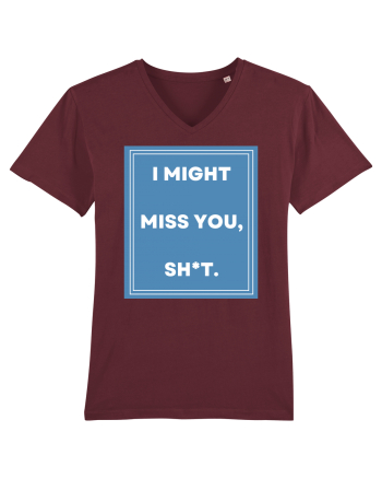 i just want to be happy8 Burgundy