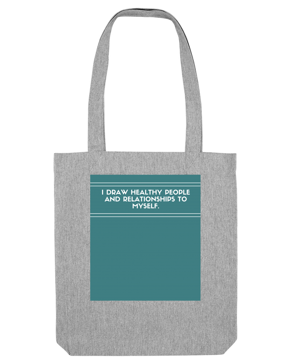 Sacoșă textilă Heather Grey