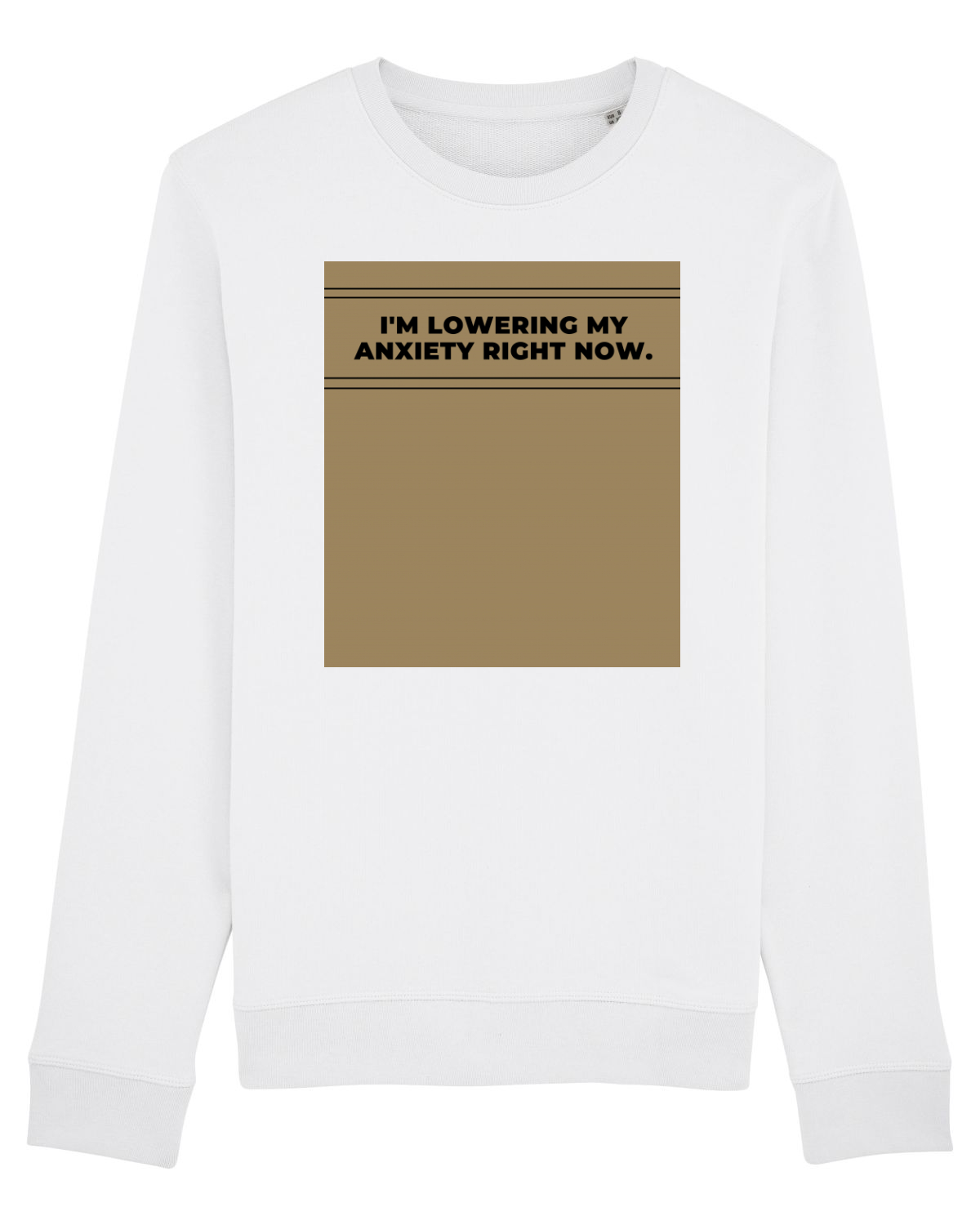 Bluză mânecă lungă Unisex Rise White