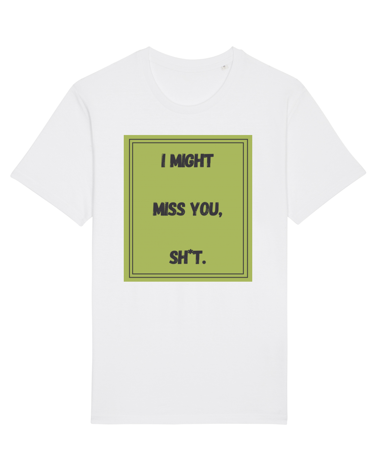 Tricou mânecă scurtă Unisex Rocker White