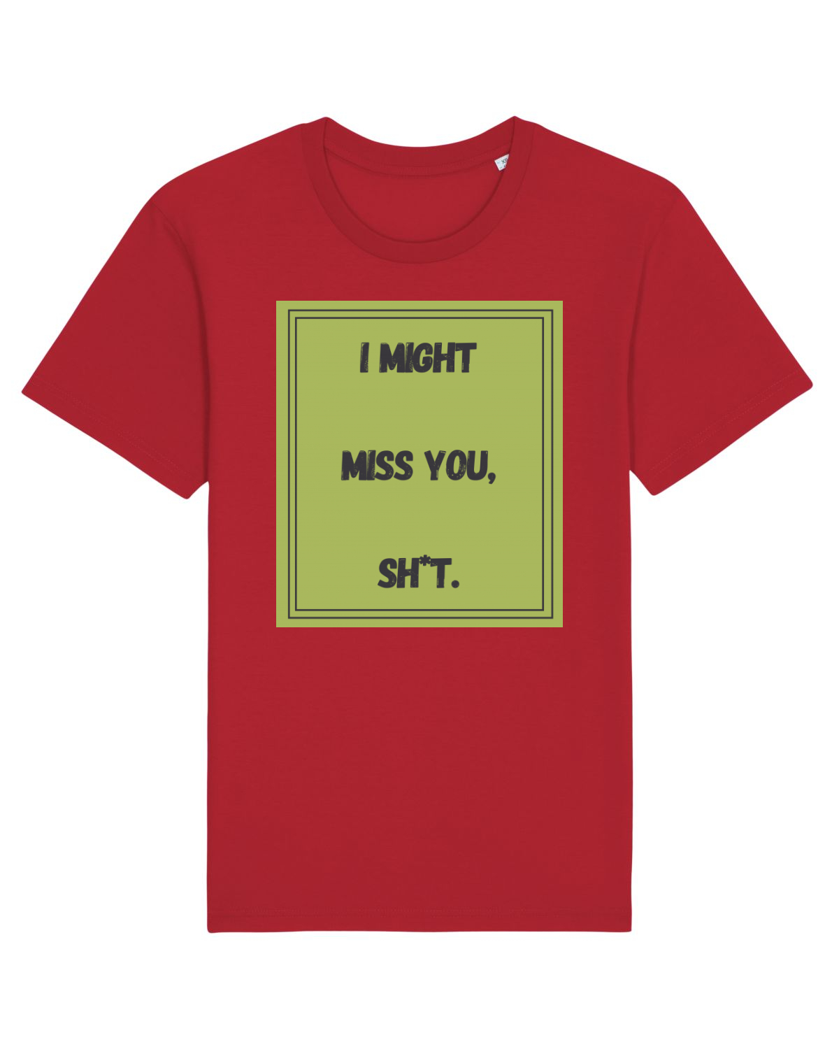 Tricou mânecă scurtă Unisex Rocker Red