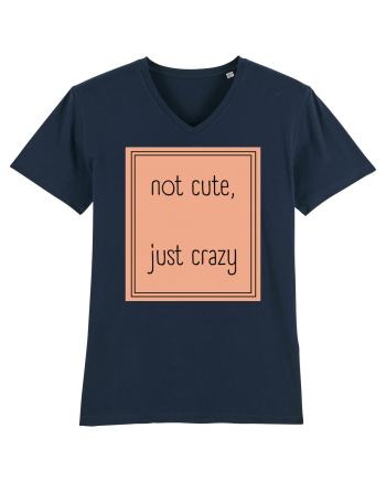 not cute just crazy7 French Navy