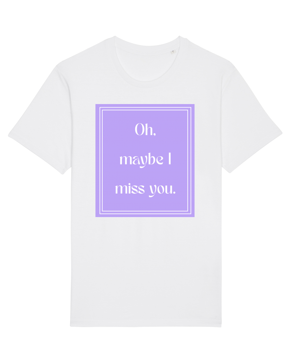 Tricou mânecă scurtă Unisex Rocker White