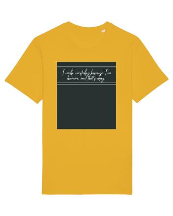i make mistakes because i m human and that s okay4 Spectra Yellow