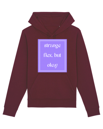 strange flex but okay7 Burgundy