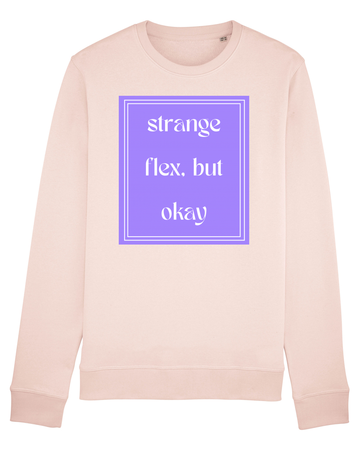 Bluză mânecă lungă Unisex Rise Candy Pink
