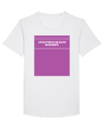 i attract positive and healthy relationships3 Tricou mânecă scurtă guler larg Bărbat Skater