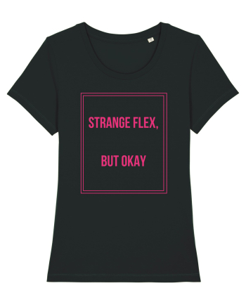 strange flex but okay9 Black
