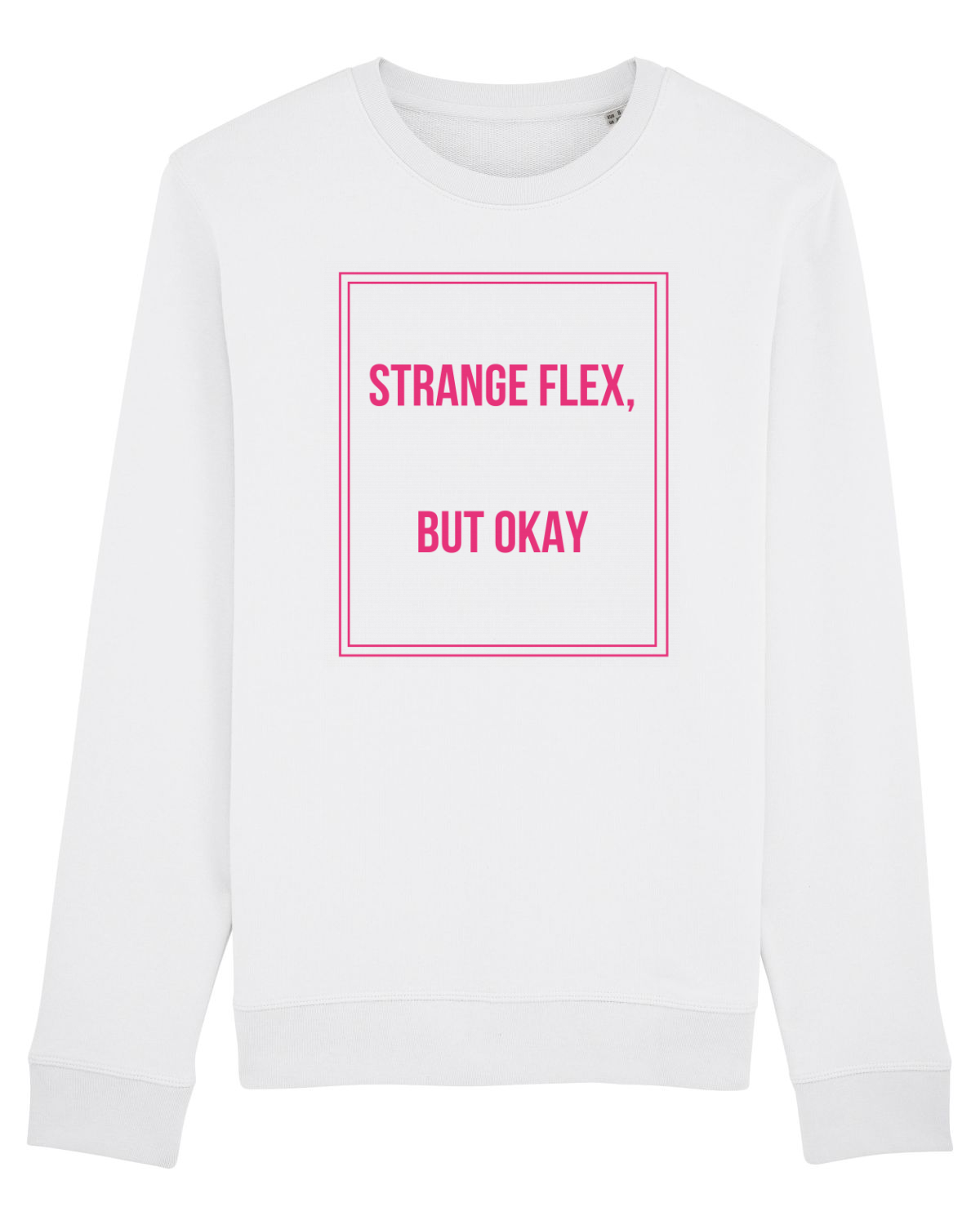 Bluză mânecă lungă Unisex Rise White
